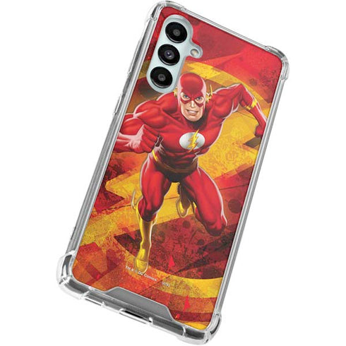 DC Comics The Flash Action Pose Galaxy A16 5G Clear Case