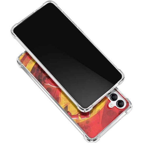 DC Comics The Flash Action Pose Galaxy A16 5G Clear Case