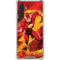 DC Comics The Flash Action Pose Galaxy A17 Clear Case