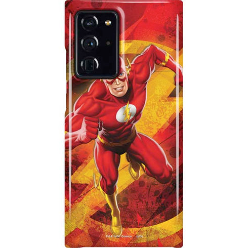 DC Comics The Flash Action Pose Galaxy Cases