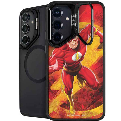 DC Comics The Flash Action Pose Galaxy S24 FE Kickstand Case