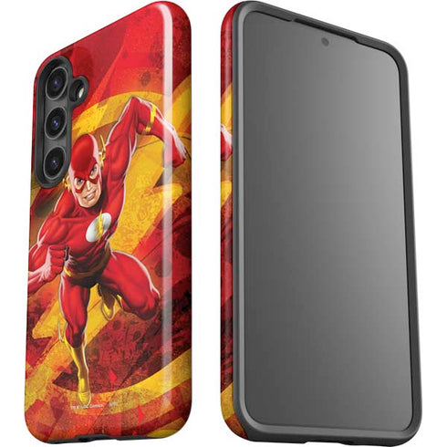 DC Comics The Flash Action Pose Galaxy S25 Plus Impact Case