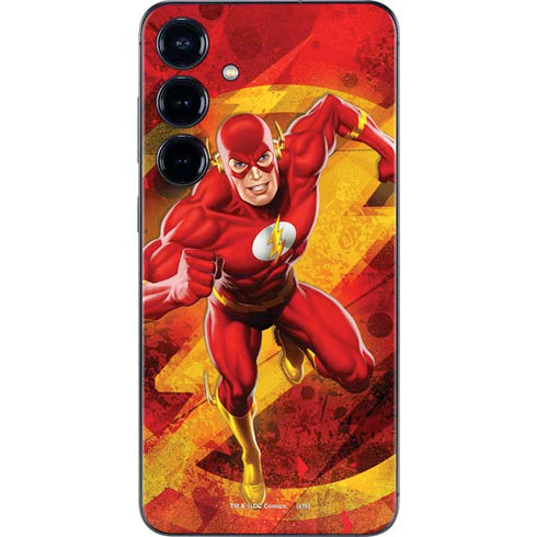 DC Comics The Flash Action Pose Galaxy S25 Plus Skin
