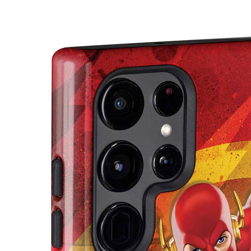 DC Comics The Flash Action Pose Galaxy S25 Ultra Impact Case
