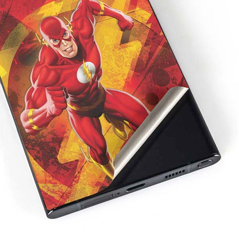 DC Comics The Flash Action Pose Galaxy S25 Ultra Skin