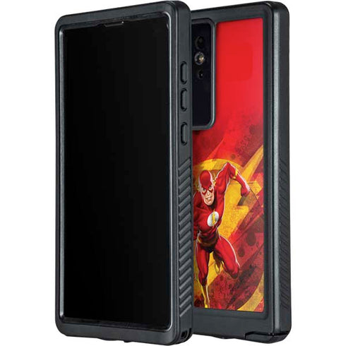 DC Comics The Flash Action Pose Galaxy S24 Ultra Waterproof Case