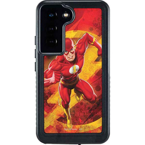DC Comics The Flash Action Pose Galaxy S24 Waterproof Case