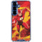 DC Comics The Flash Action Pose Galaxy S25 Plus Clear Case