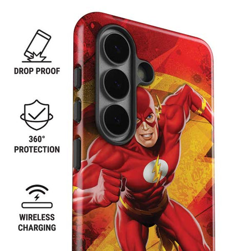 DC Comics The Flash Action Pose Galaxy S26 Impact Case