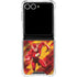 DC Comics The Flash Action Pose Galaxy Z Flip7 Clear Case