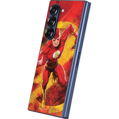 DC Comics The Flash Action Pose Galaxy Z Fold6 Skin