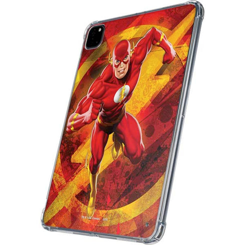 DC Comics The Flash Action Pose iPad Pro 11in (2024) Clear Case