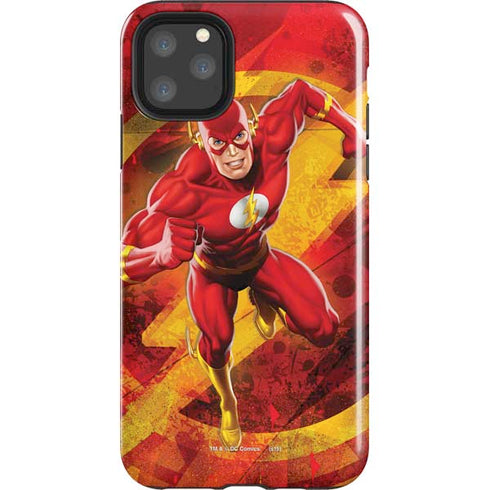DC Comics The Flash Action Pose iPhone Cases