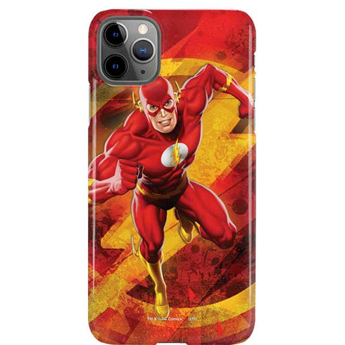 DC Comics The Flash Action Pose iPhone Cases