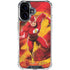 DC Comics The Flash Action Pose iPhone 16 Plus Clear Case