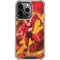 DC Comics The Flash Action Pose iPhone 16 Pro Clear Case