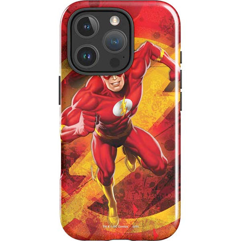 DC Comics The Flash Action Pose iPhone 16 Pro Max Impact Case