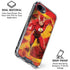 DC Comics The Flash Action Pose iPhone 16e Clear Case