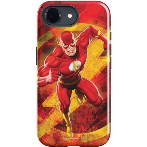 DC Comics The Flash Action Pose iPhone 16e Impact Case