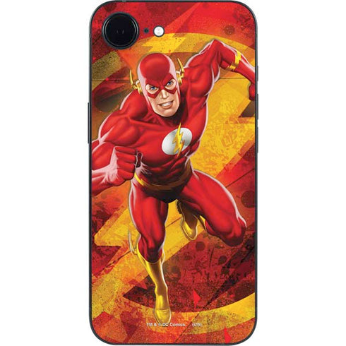 DC Comics The Flash Action Pose iPhone 16e Skin