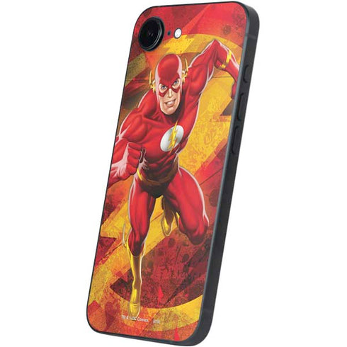 DC Comics The Flash Action Pose iPhone 16e Skin