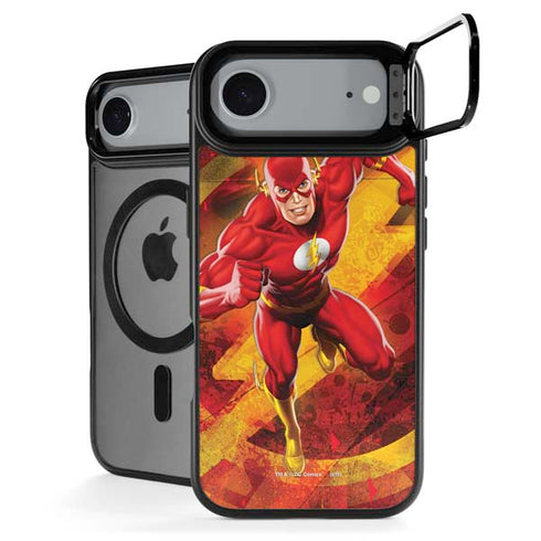DC Comics The Flash Action Pose iPhone 17 Air Kickstand Case