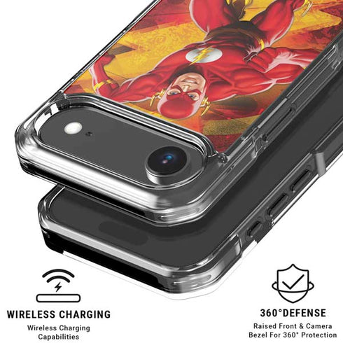 DC Comics The Flash Action Pose iPhone 17 Air MagSafe Case