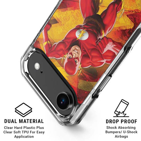 DC Comics The Flash Action Pose iPhone 17 Air MagSafe Case