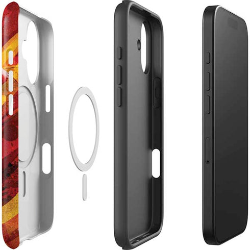 DC Comics The Flash Action Pose iPhone 17 Magsafe Impact Case