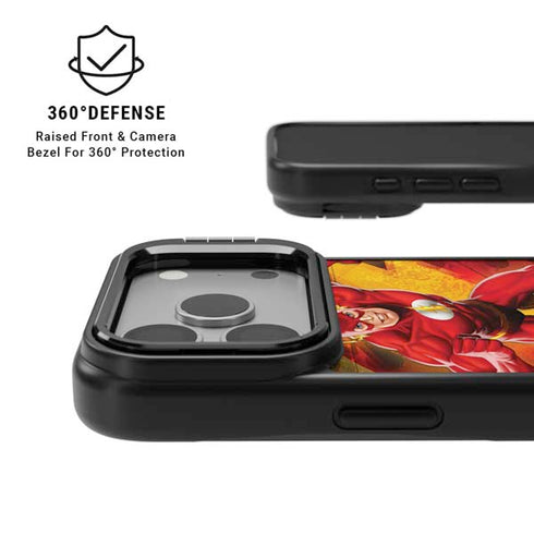 DC Comics The Flash Action Pose iPhone 17 Pro Kickstand Case