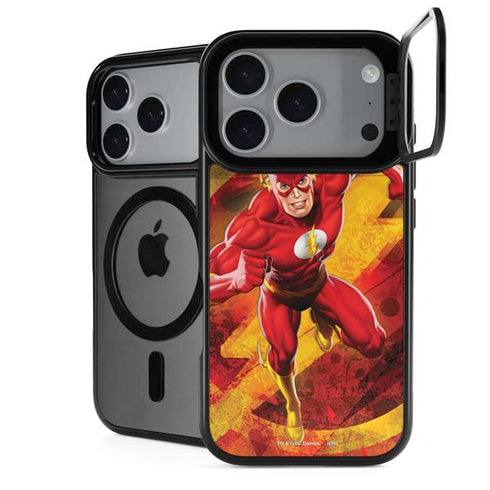 DC Comics The Flash Action Pose iPhone 17 Pro Max Kickstand Case