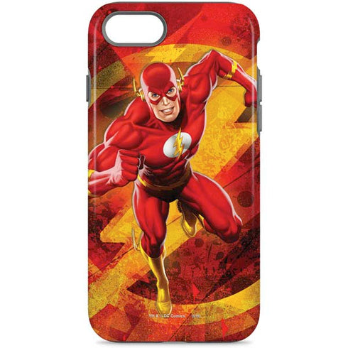DC Comics The Flash Action Pose iPhone Cases