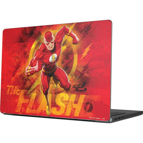 DC Comics The Flash Action Pose Apple MacBook Pro 14-inch Skin