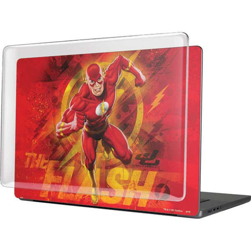 DC Comics The Flash Action Pose MacBook Cases