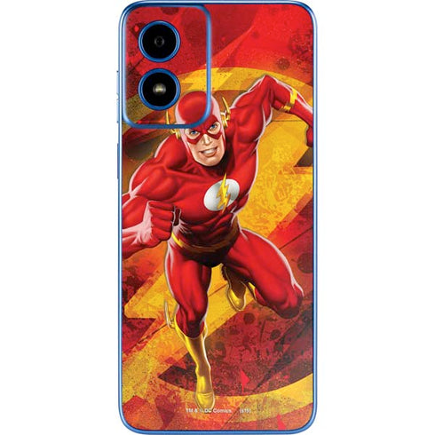 DC Comics The Flash Action Pose Moto G Play 4G (2024) Skin