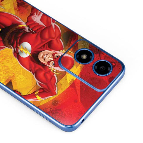 DC Comics The Flash Action Pose Moto G Play 4G (2024) Skin