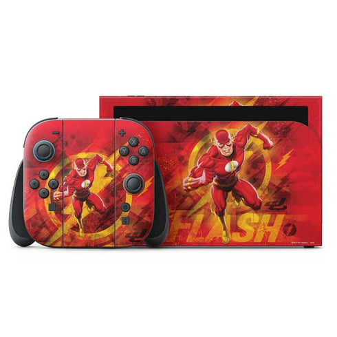 DC Comics The Flash Action Pose Nintendo Skins