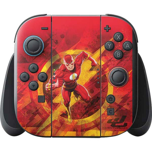 DC Comics The Flash Action Pose Nintendo Switch 2 (2025) with Joy-Con Skin