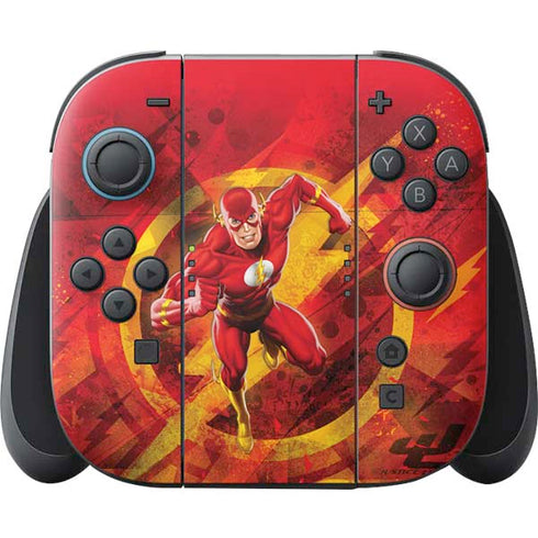 DC Comics The Flash Action Pose Nintendo Switch 2 (2025) Joy-Con Controller Skin