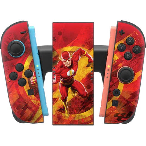 DC Comics The Flash Action Pose Nintendo Switch 2 (2025) Joy-Con Controller Skin