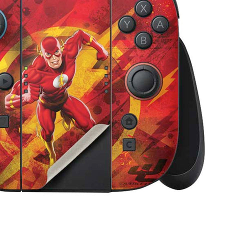 DC Comics The Flash Action Pose Nintendo Switch 2 (2025) Joy-Con Controller Skin