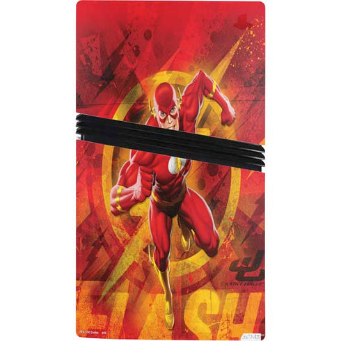 DC Comics The Flash Action Pose PS5 Pro Console Skin