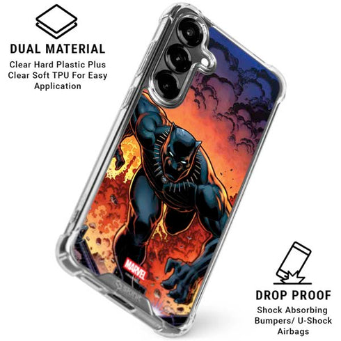 Marvel Black Panther Rise of Black Panther Galaxy S26 Clear Case