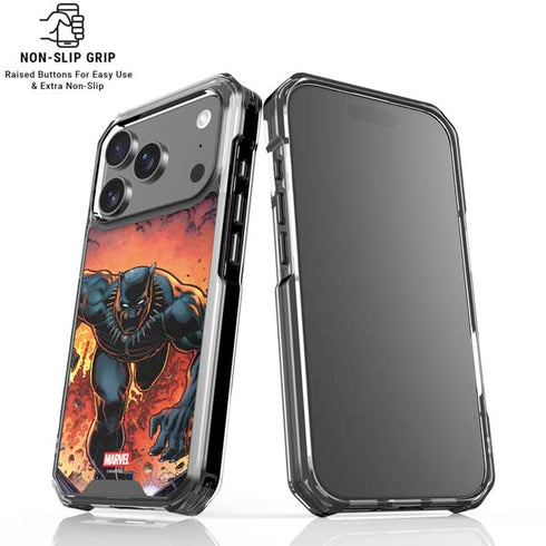 Marvel Black Panther Rise of Black Panther iPhone 18 Pro Clear Case