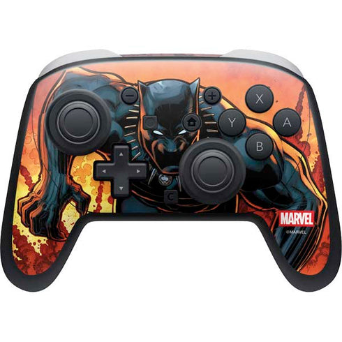 Marvel Black Panther Rise of Black Panther Nintendo Switch 2 (2025) Pro Controller Skin