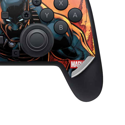 Marvel Black Panther Rise of Black Panther Nintendo Switch 2 (2025) Pro Controller Skin