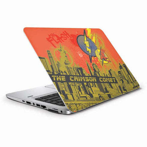 DC Comics The Flash City Collage Art HP Elitebook Skin