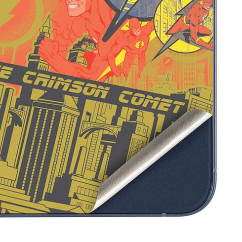 DC Comics The Flash City Collage Art Galaxy A36 5G Skin