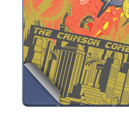 DC Comics The Flash City Collage Art Galaxy Z Fold6 Skin