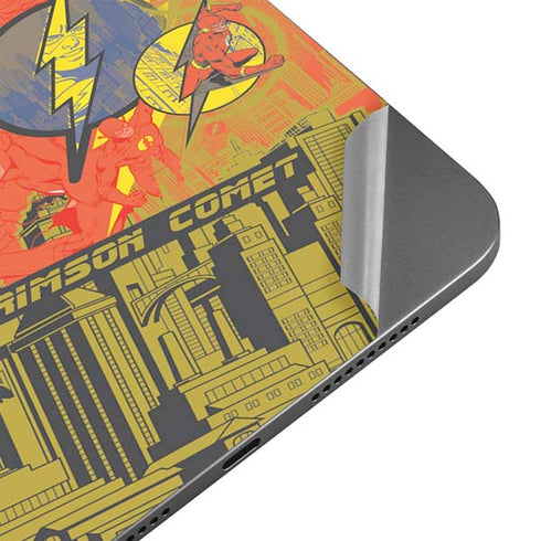 DC Comics The Flash City Collage Art Apple iPad Mini Skin